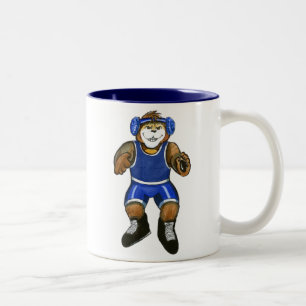 Taza personalizada del luchador