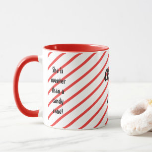 Taza personalizada del navidad de los gramos