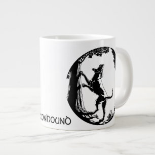 Taza personalizada del perro de la taza de café