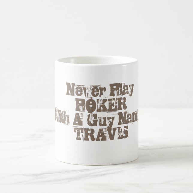 Taza personalizada del póker (Centro)
