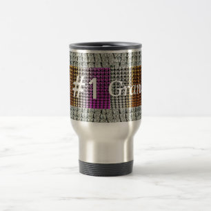 Taza personalizada del viaje de Bling