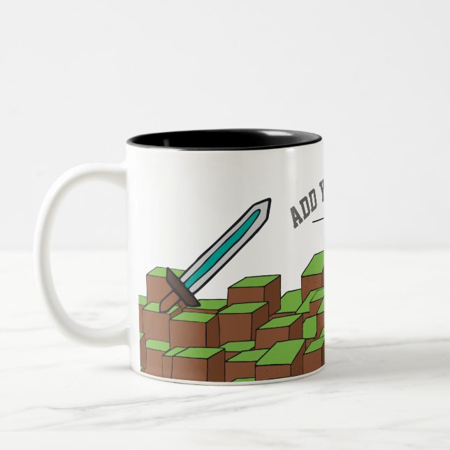 Taza personalizada del videojugador (Izquierda)