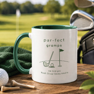 Taza Personalizada Golf Gramps Regalo Personalizad