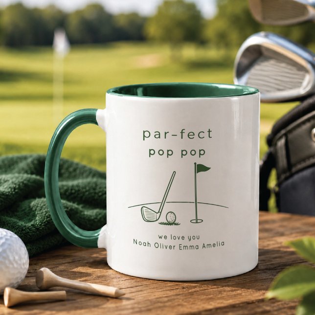 Taza personalizada Golf Pop Pop regalo personaliza (Subido por el creador)