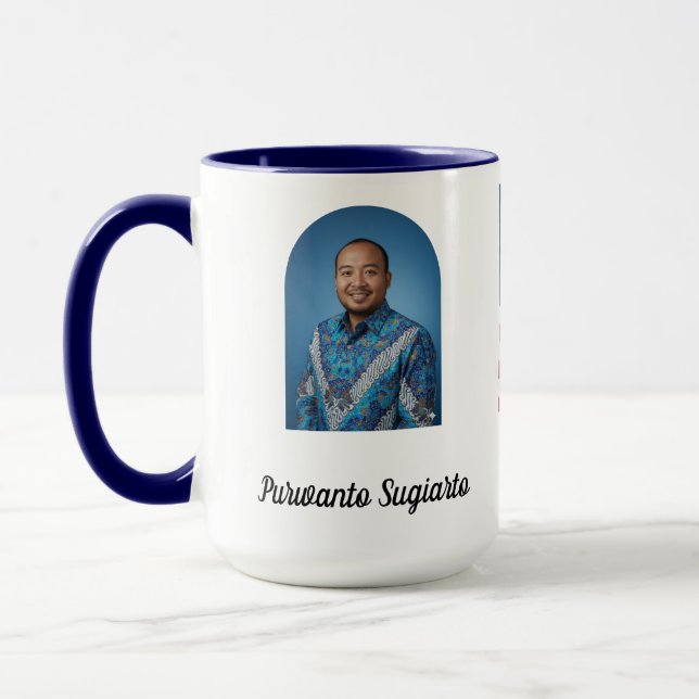 Taza Personalizada Honor Para Servir Al Héroe Del  (Izquierda)