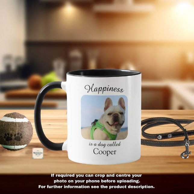 Taza Personalizada 'La Felicidad es un Perro' (Subido por el creador)