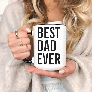 Taza personalizada "Mejor mamá o papá" como regalo