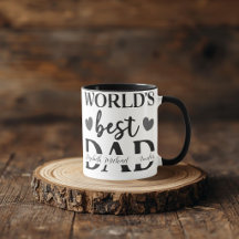 Taza Personalizada 'Mejor Papá del Mundo'