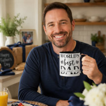 Taza Personalizada 'Mejor Papá del Mundo'