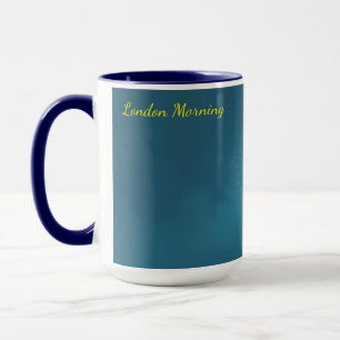 Taza personalizada Neo Deco Londres Brumoso Café