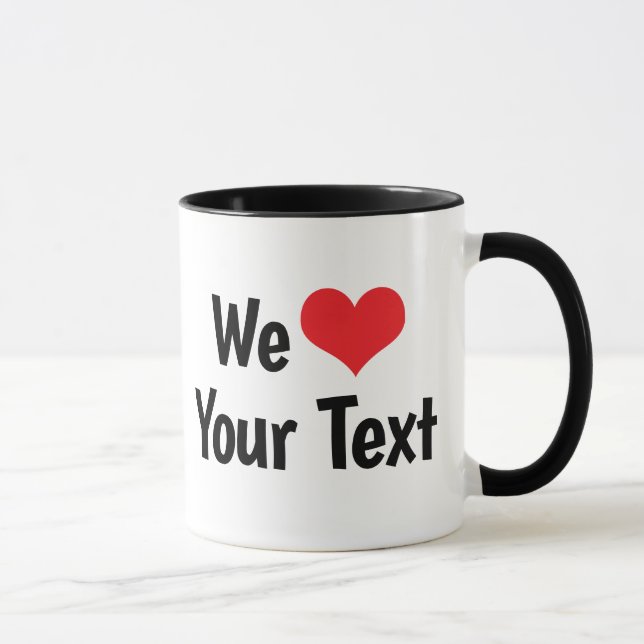 Taza Personalizada Nos Encanta (Derecha)