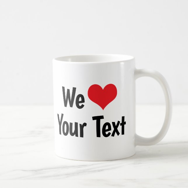 Taza Personalizada Nos Encanta (Derecha)