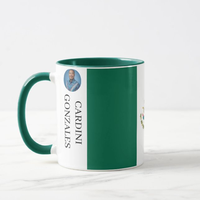 Taza Personalizada Orgullo Mexicano Personalizado  (Izquierda)