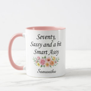 Taza personalizada para el 70 cumpleaños regalos p