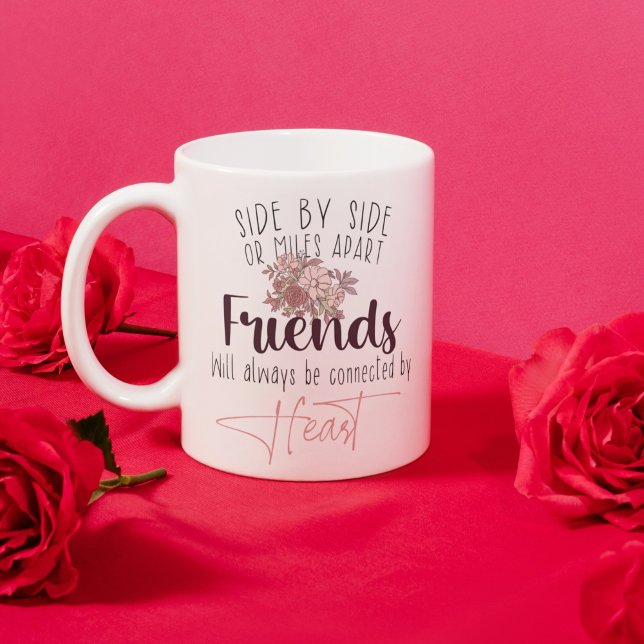 Taza Personalizada para Ella Regalo de 3 Mejores A (3 Best Friends Personalized Mug Gift for Her)