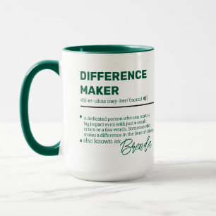 Taza Personalizada para Hacedor de Diferencias, Ag
