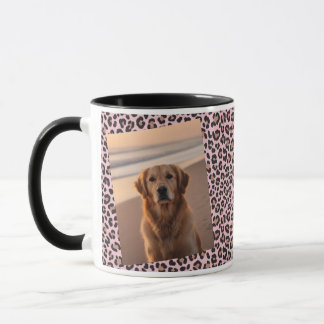 Taza personalizada para mamá de perro con fotos de