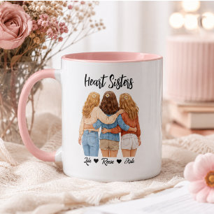 Taza Personalizada para Mejor Amigo Día de la Am