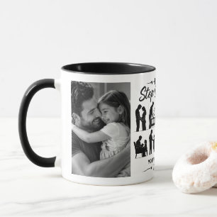 Taza Personalizada para Papá en Cada Paso de Mi Vi