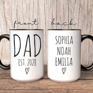 Taza personalizada para Papá en el Día del Padre, 