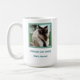 Taza personalizada para papá gato orgulloso | Rega