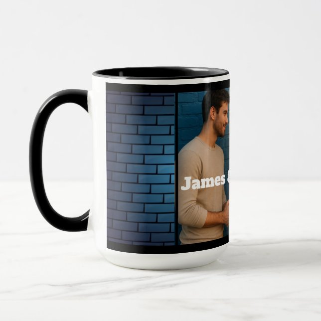 Taza personalizada para parejas  Agrega tu propia  (Izquierda)