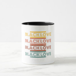 Taza personalizada para parejas con herencia negra