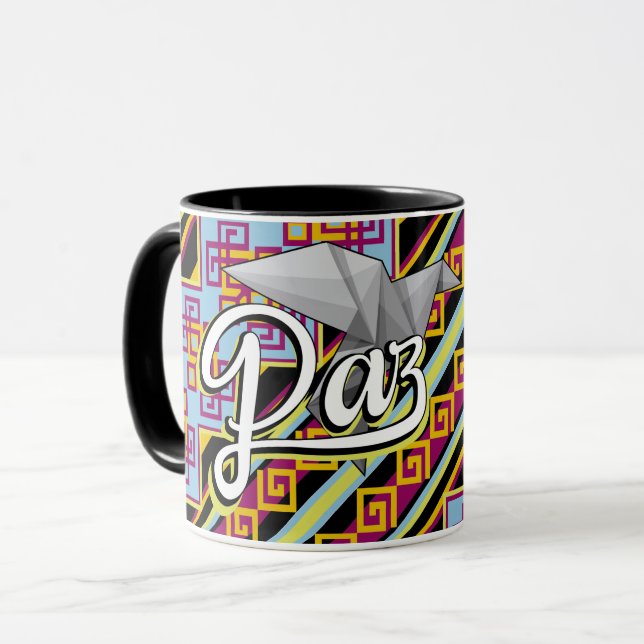Taza Personalizada Paz (Anverso izquierdo)