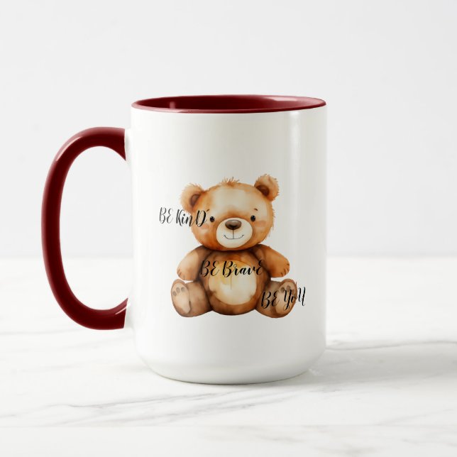 Taza Personalizada Sé Amable Sé Valiente Sé Tú (Izquierda)