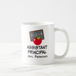 Taza personalizada subdirector de la escuela