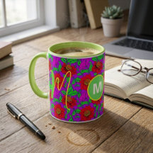 Taza Personalizada | Taza con Inicial de Monograma