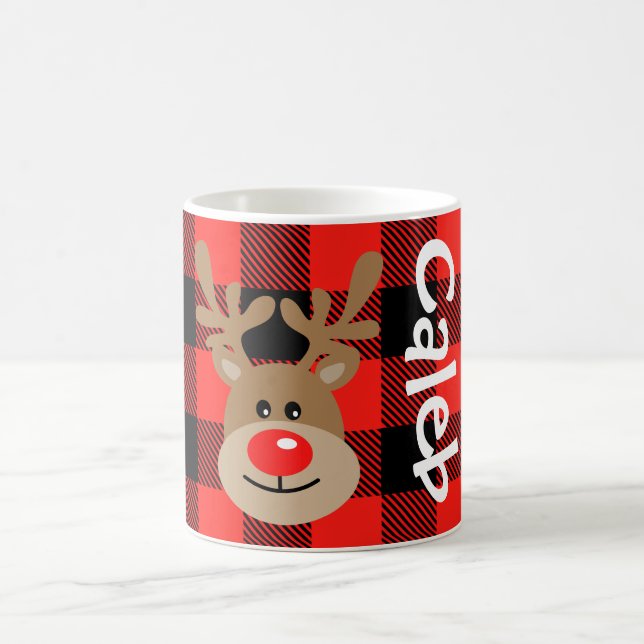 Taza personalizada taza de la tela escocesa del (Centro)