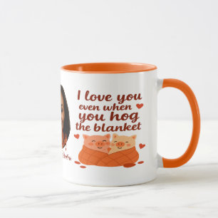 Taza personalizada 'Valentín para siempre'