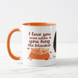 Taza personalizada 'Valentín para siempre'