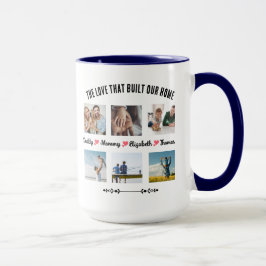 Taza Personalizado 6 Mug fotográfico familiar