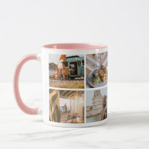 Taza Personalizado 8 Collage de fotos Keepsake