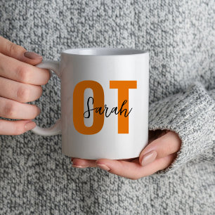 Taza Personalizado a los regalos de graduación Terapia 