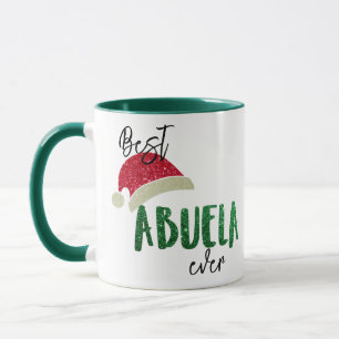 Taza Personalizado Abuela Mug - ¡Café de Navidades pers