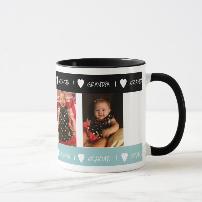 Taza Personalizado Amo Abuelo Mug (Derecha)