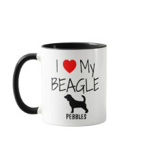Personalizado Amo Mi Beagle