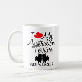 Taza Personalizado Amo Mis Dos Territorios Australianos