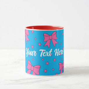 Taza Personalizado Arcos rosados estéticos