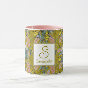Taza Personalizado Aussie Native Bush florece con mosta