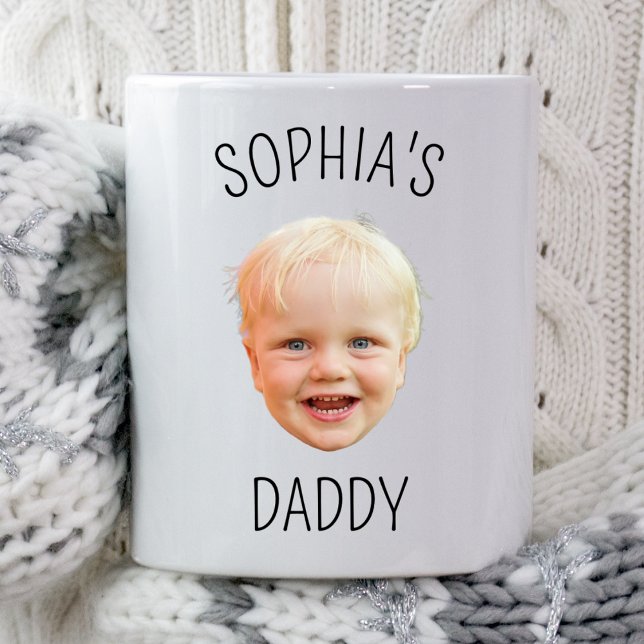 Taza Personalizado Baby Face Daddy Papa Papa Fiesta de  (Subido por el creador)