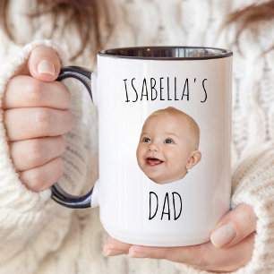 Taza Personalizado Baby Face Mug, Baby Photo Coffee Mug