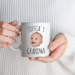 Taza Personalizado Baby Face Mug Mom Abuela Grandpa Bir<br><div class="desc">Bebé Photo Mug,  Bebé Photo Mug,  Bebé Face Gift Mug,  Regalo fotográfico personalizado</div>