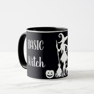 Taza Personalizado BASIC WITCH w Cat Funny Gift Guay Es
