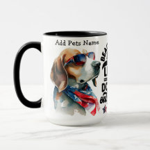 Personalizado Beagle Mom Mug