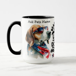 Taza Personalizado Beagle Mom Mug