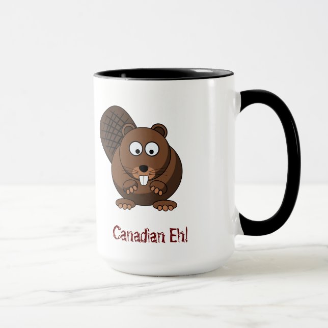Taza Personalizado Beaver Mug (Derecha)
